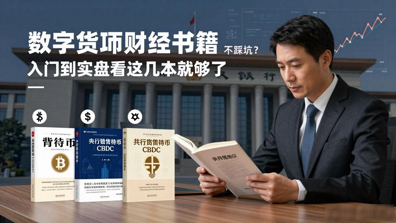 数字货币财经书籍怎么选不踩坑?入门到实盘看这几本就够了
