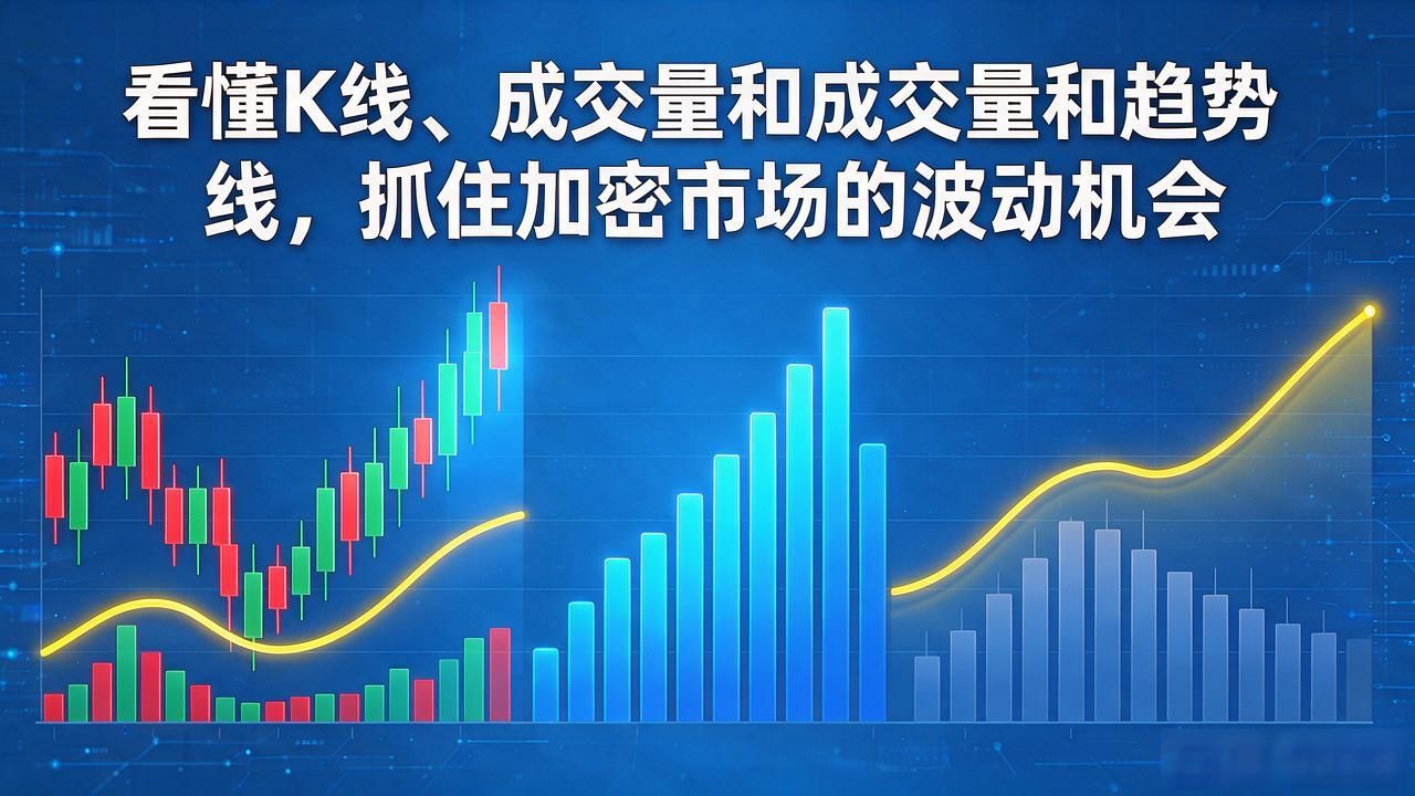 看懂K线、成交量和趋势线,抓住加密市场的波动机会